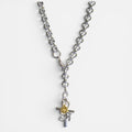 Pea chain with Ankh cross pendant