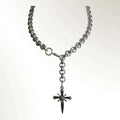 Kreuz Totenkopf Kette