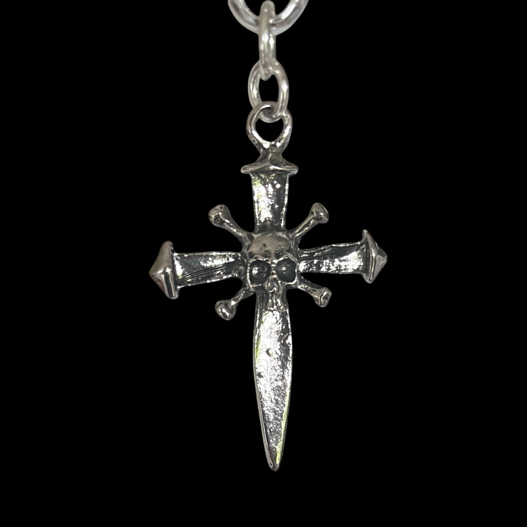 Kreuz Totenkopf Kette
