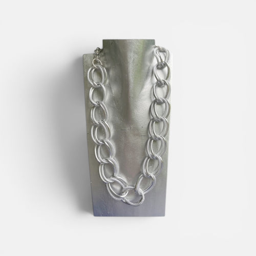 Donatella - Goldene Aluminium Halskette