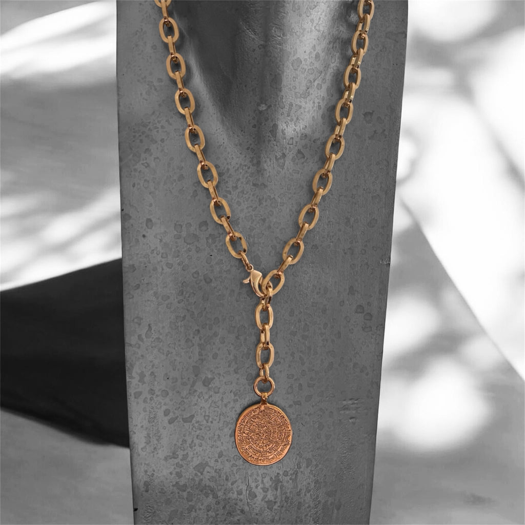 Gliederkette Rockie in Gold & Ottoman Münze