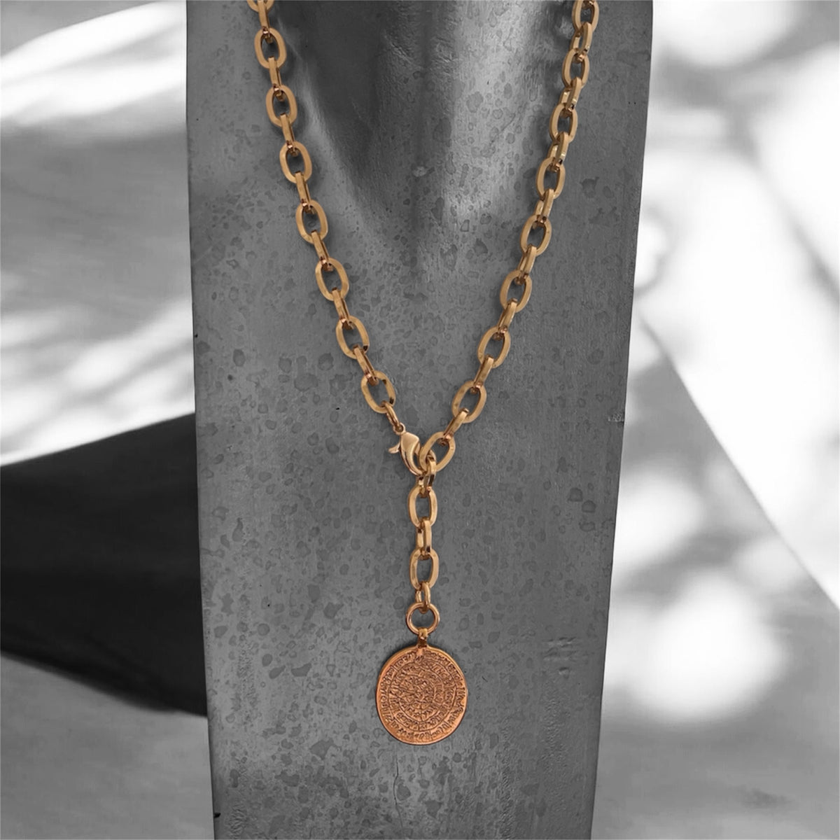Gliederkette Rockie in Gold & Ottoman Münze