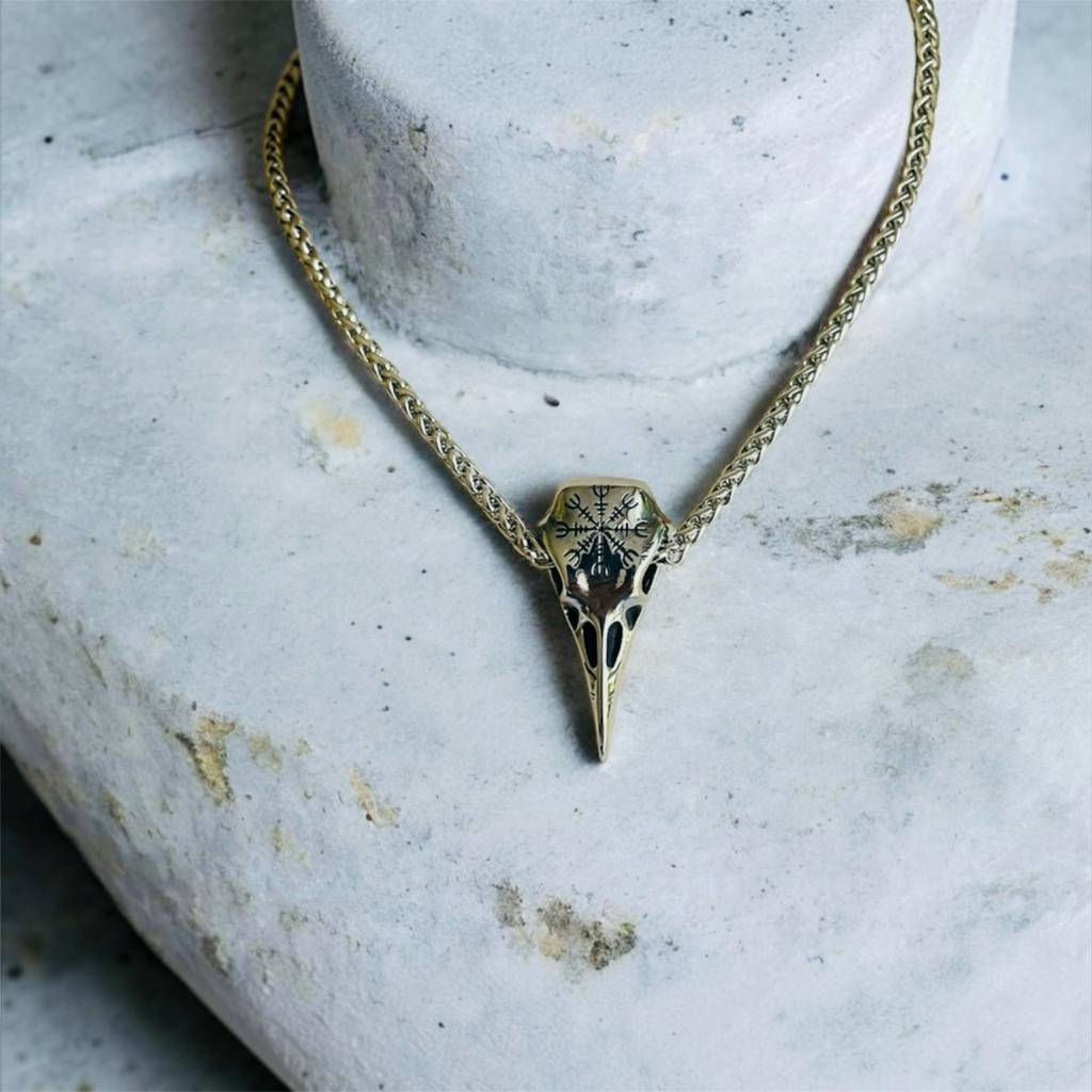 Viking Thor Hammer Anhänger & Edelstahlkette